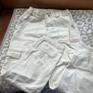 creme pacsun cargo pants size M